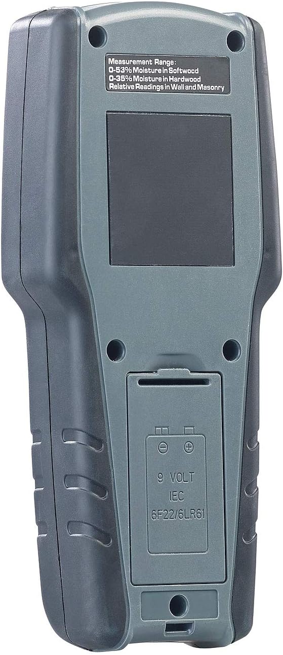 AGT Feuchtigkeitsmessgerät: Digitaler 4in1-Feuchtigkeits-Detektor mit Nicht-invasiver Messung, LCD (