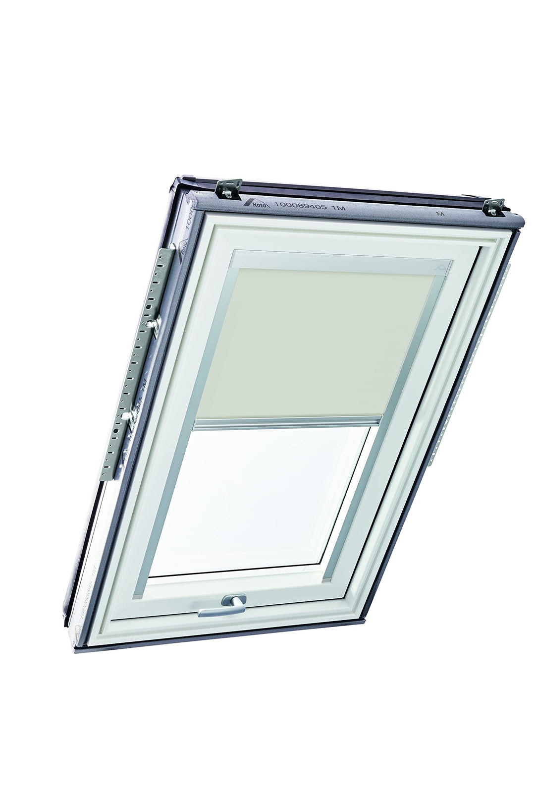 Original Roto Rollo Exclusiv ZRE für Roto Dachfenster Tageslichtrollo Führungsschiene Silber Für Rot