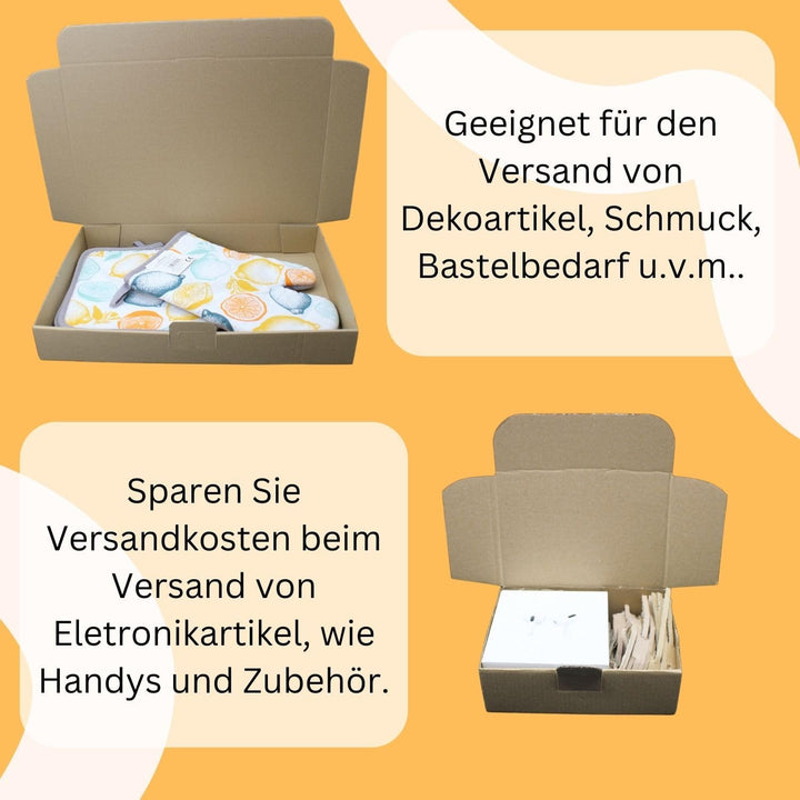300 Maxibriefkartons MB4 braun in Grösse 260 x 180 x 50 mm(aussen) Post Schachtel für günstigen Vers