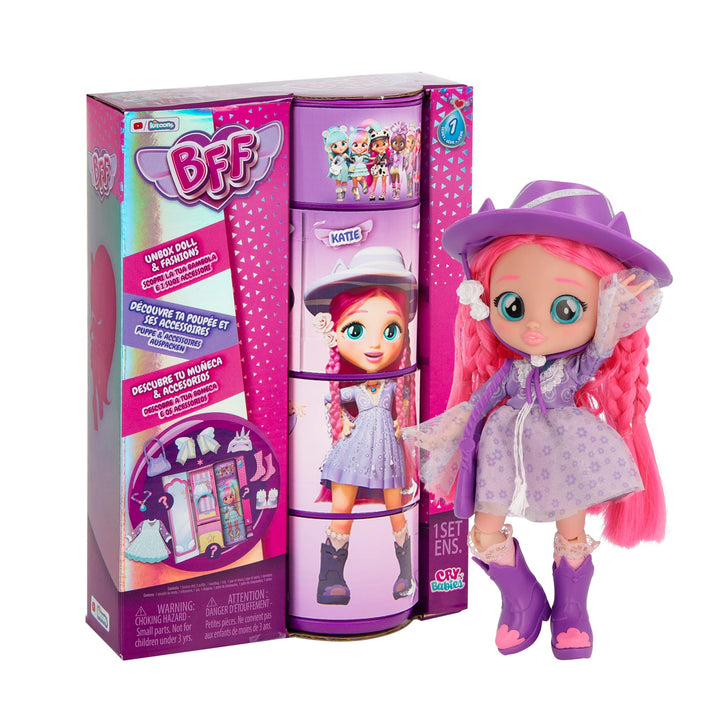BFF BY BEBÉS LLORONES 904347 Puppe, bunt, 7.8 Inch (Pack of 1)
