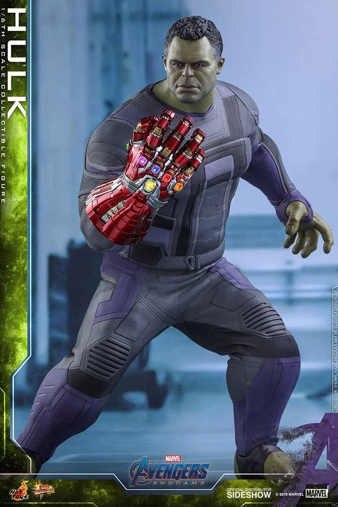 Hot Toys 1:6 Hulk with Gauntlet Figur aus Avengers: Endgame, Mehrfarbig