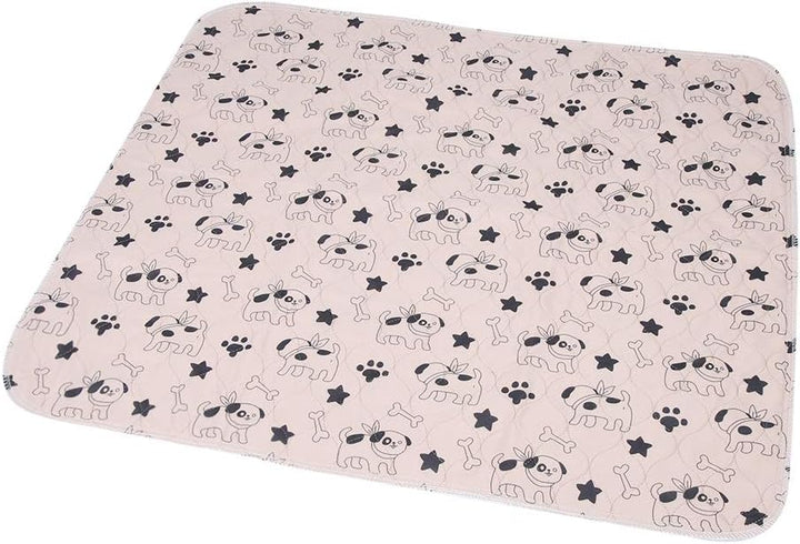 Oumefar 3 Grössen Wasserdichtes Hunde Pee Pad Niedliche saugfähige Whelping Pads rutschfeste Welpen