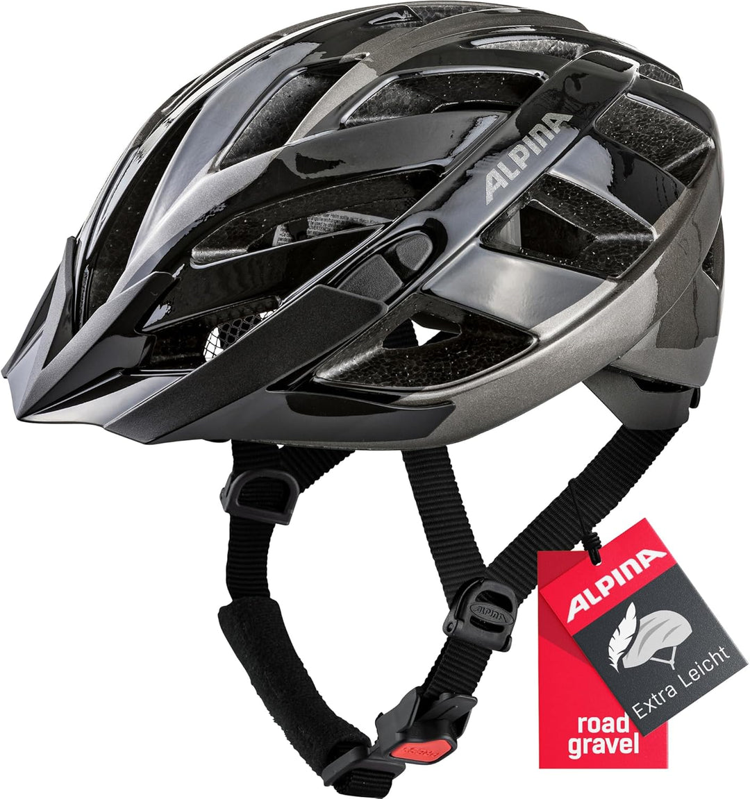 ALPINA PANOMA 2.0 L.E. - Reflektierender & Optimal Belüfteter Fahrradhelm Mit Fliegennetz & Nachrüst