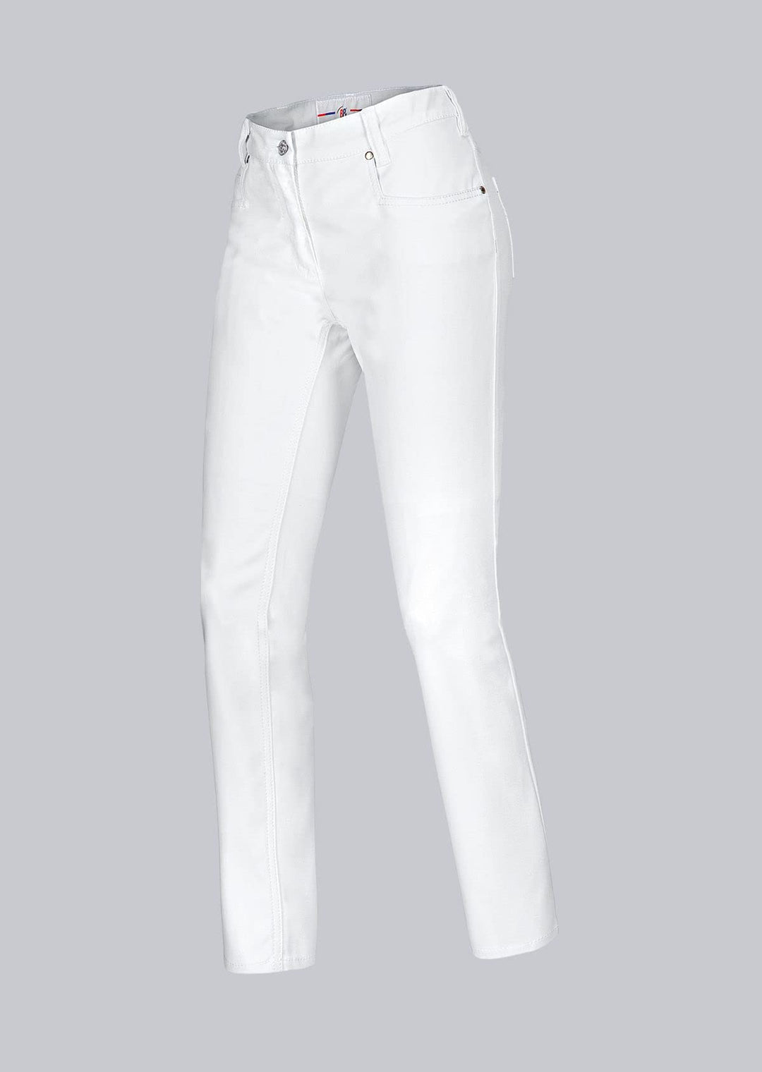 BP 1732-687-21-38/32 Jeans für Frauen, Stretch-Stoff, 300,00 g/m² Stoffmischung mit Stretch, weiss,