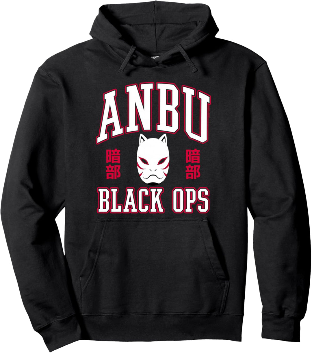 Naruto Shippuden Anbu Black Ops mit Maske Pullover Hoodie