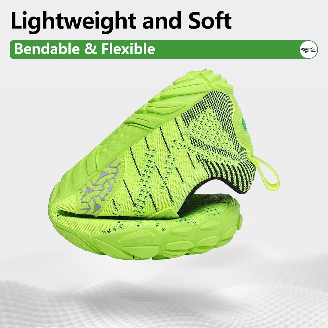 SAGUARO Unisex Barfussschuhe Damen Minimalistische Fitnessschuhe Herren Outdoor Wanderschuhe Trailla