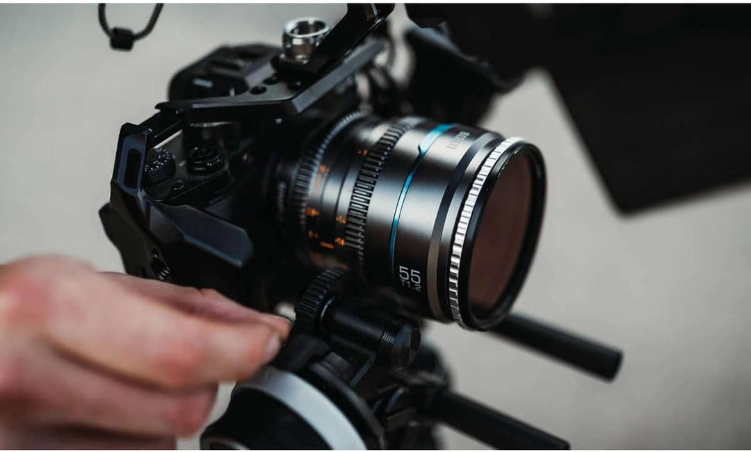 SIRUI Night Walker T1.2 S35 Cine Objektiv-Set, 24 mm, 35 mm, 55 mm, grosse Blende, manueller Fokus (