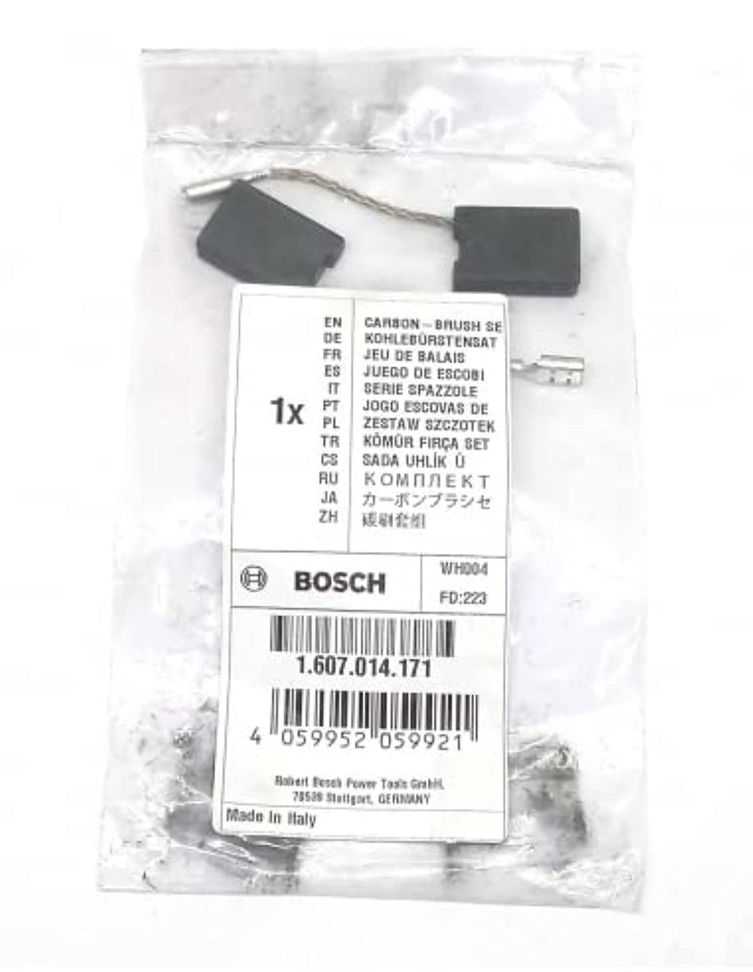BOSCH Kohlebürsten 1607014171 Paar