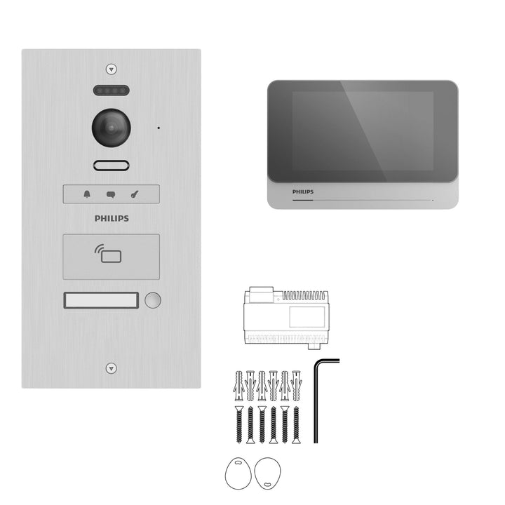 Philips - Philips WelcomeHive pro 2 Video-Türsprechanlage für 1 Wohnung/Büro