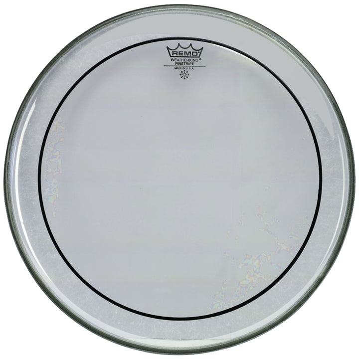 Remo Schlagzeugfell Drum Head Pinstripe transparent Bassdrum 22" PS-1322-00 Nadelstreifen-klarer Bas