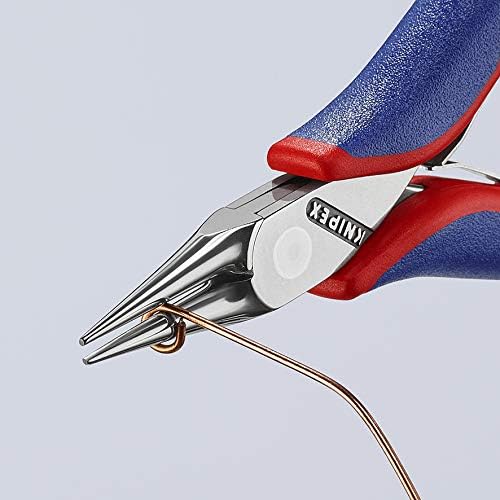 Knipex 3532115 Elektronik-Zangen mit Rund Tipps, 11,4 cm