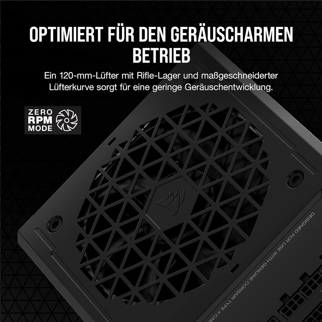 Corsair RM1000e (2023) Vollmodulares, Geräuscharmes ATX-Netzteil - ATX 3.0- Und PCIe 5.0-kompatibel