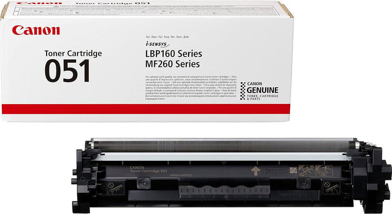 Canon Toner Cartridge 051 - schwarz - Standard CRG 051 Toner Cartridge, CRG 051 Toner Cartridge