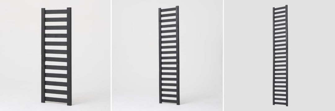 Modulares Rankgitter 50cm hoch – Spalier für Homerzo Pflanzkübel – Erweiterbare Holz Gitterwand für