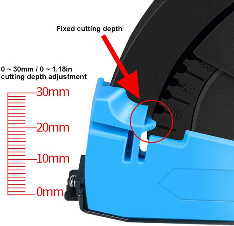 Schneidhaube, Schleifabdeckung Technischer Kunststoff für Staubsauger, Universal-Oberflächenschleifs