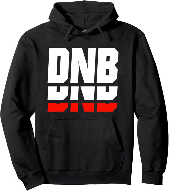 Drum And Bass Musik DnB Rave Drum & Bass Pullover Hoodie