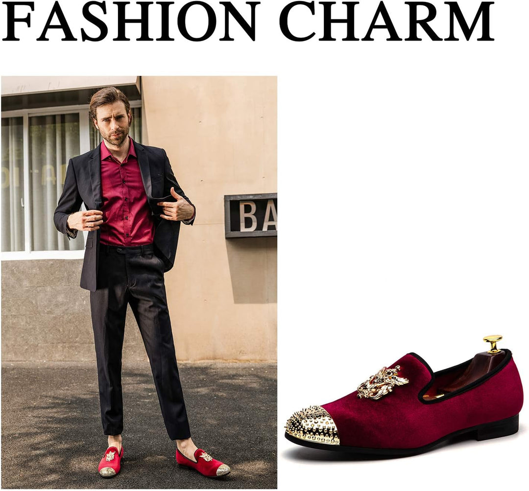 JITAI Herren leichte Schuhe Kunstleder Slipper für Männer und Mode Mokassins Herren Freizeitschuhe 4