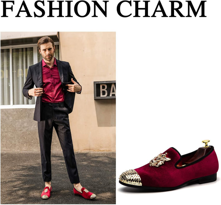 JITAI Herren leichte Schuhe Kunstleder Slipper für Männer und Mode Mokassins Herren Freizeitschuhe 4