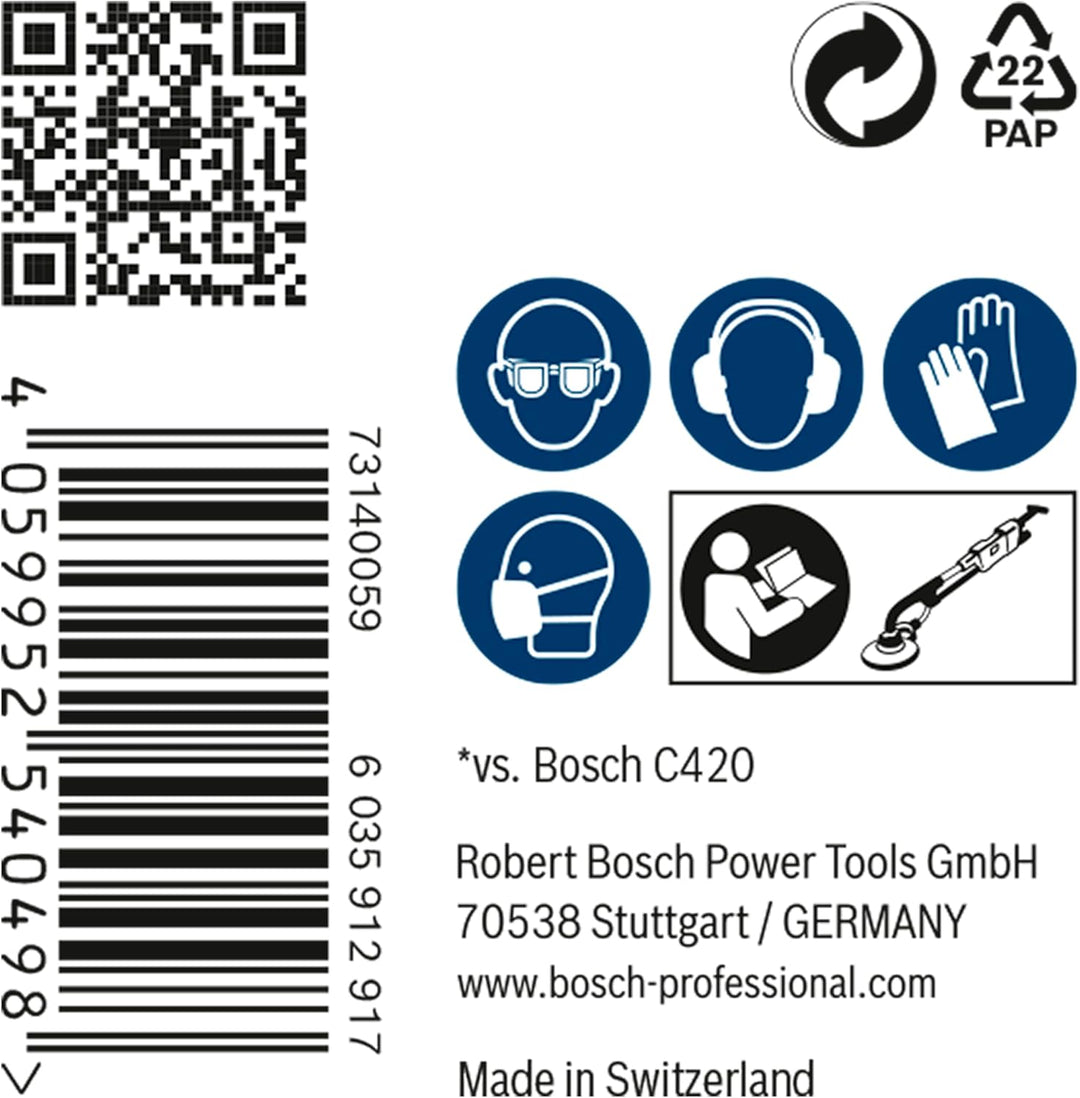 Bosch Professional 25x Expert M480 Schleifnetz (für Hartholz, Farbe auf Holz, Ø 225 mm, Körnung 180,