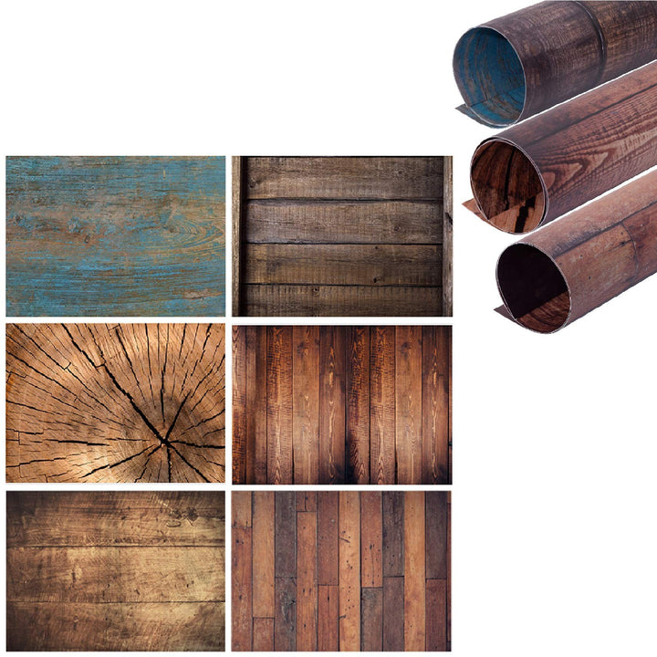 Selens 2 in 1 Hintergrund Fotografie Food Backdrop 56x88cm, Flat Lay Tischplatte Doppelseitiger Hint