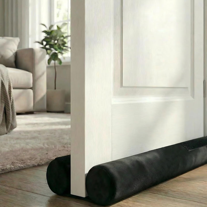 Zugluftstopper für Türen 100CM, Neue Verstellbare Türbodendichtung, Doppelseitiger Türdichtung Winds
