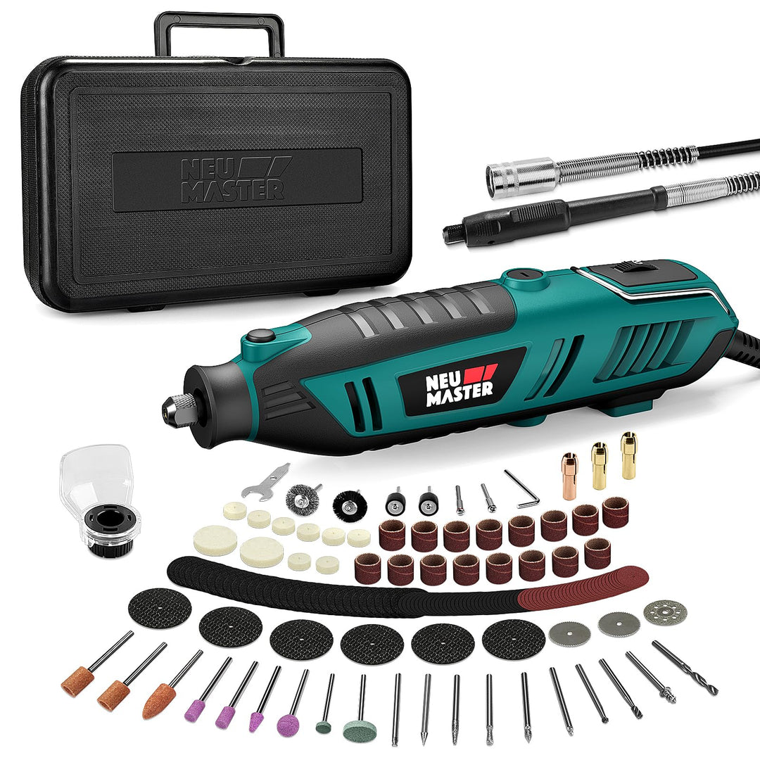 Multifunktionswerkzeug - NEU MASTER 180W Rotationswerkzeug mit 160 Zubehör und 6 Drehzahl 10000–3500