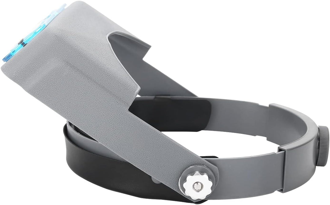 Meichoon Kopflupe Mit 4 Linsen 1,5X 2X 2,5X 3,5X Freihändiges Kopfband Lupe Zum Lesen Schmuck Identi
