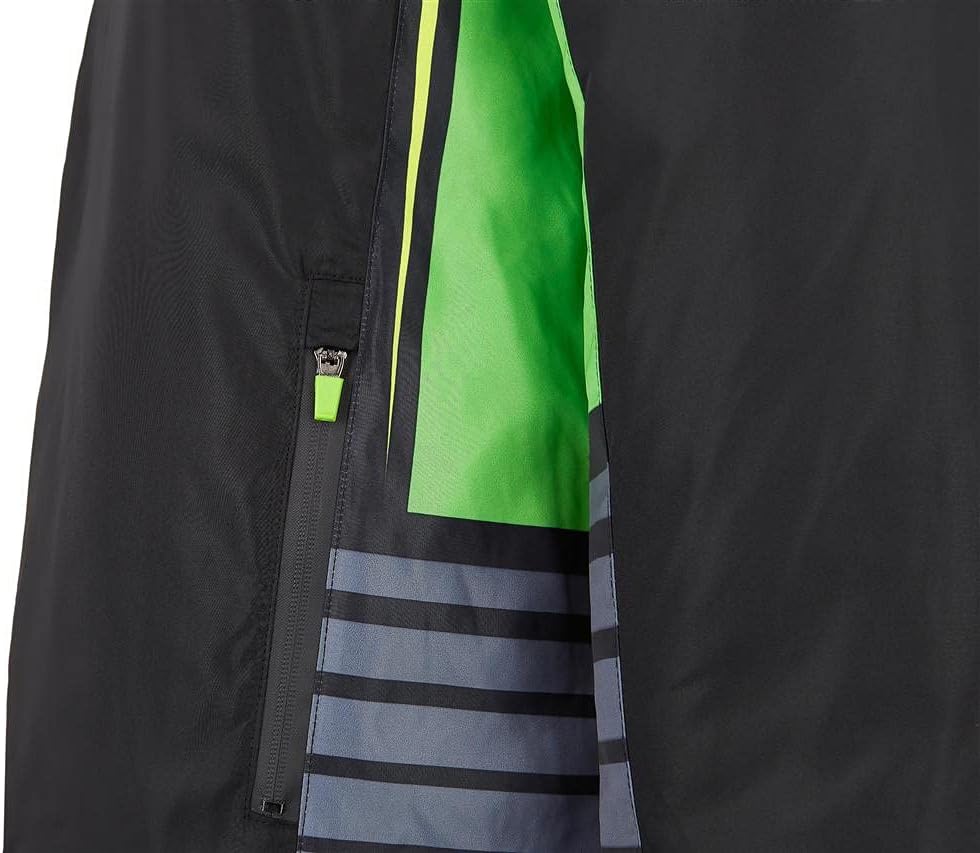 Kawasaki Herren KRT SBK Jacke schwarz/grün 3XL Schwarz, 3XL Schwarz