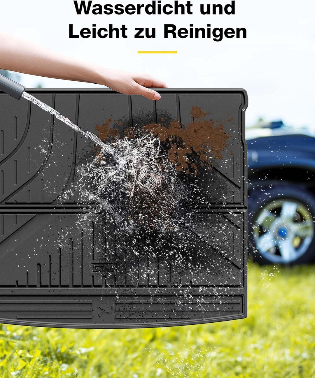 3W Kofferraumwanne für BMW X3 G45 2025 2026, Nicht für Plug-in Hybrid und iX3, Thorex™ Allwetter Kof