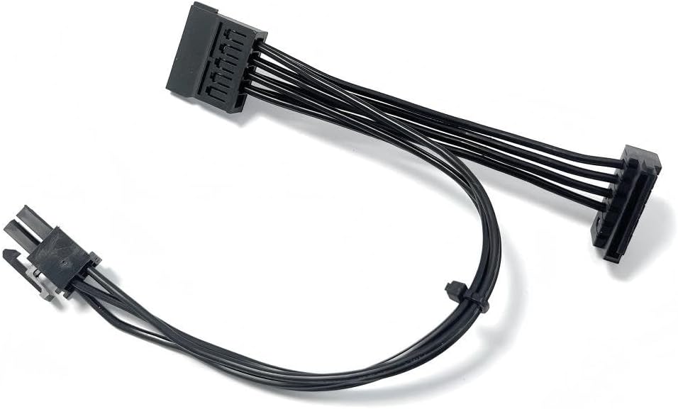 JINTAI Netzteil Ladegerät DC Power Kabel für HP M01 N01 S01 TE01 TG01 TP01 PWR(2 * 2) TO 2 SATA 15p