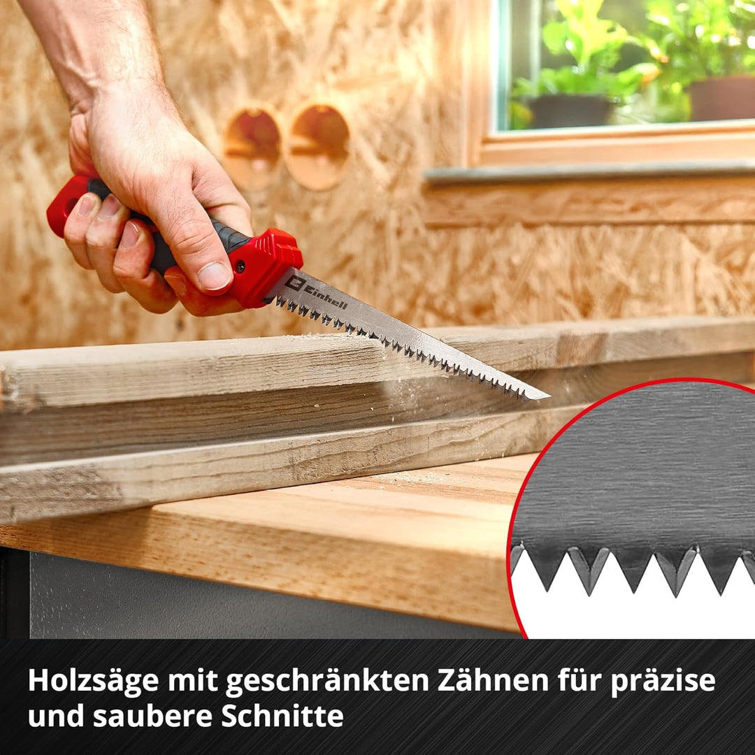 Original Einhell Werkzeugkoffer Renovierung E-Case 78-tlg. (Renovierungen, Bohrer, Bit-Set, Fugenwer
