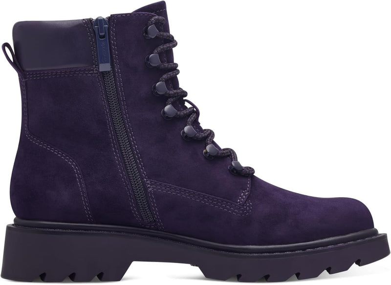 Tamaris Damen Klassische Stiefel, Frauen Stiefel,TOUCHit-Fussbett 38 EU Lila Purple, 38 EU Lila Purp