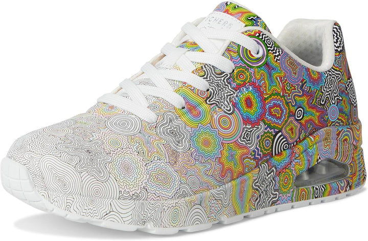 Skechers Damen Uno Rugged Fall Air Stiefelette 40 EU Mehrfarbig Meereswellen Ocean Tides, 40 EU Mehr