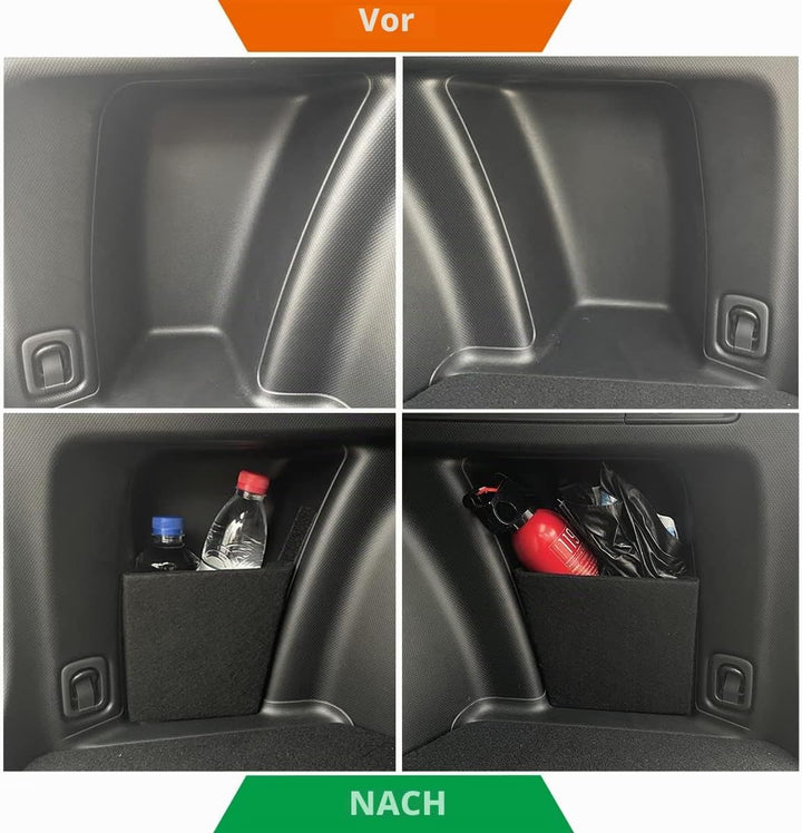 Subaru Forester Kofferraum-Upgrade: Organizer-Tasche und Aufbewahrung Mit Faserplatten-Panel für Mod