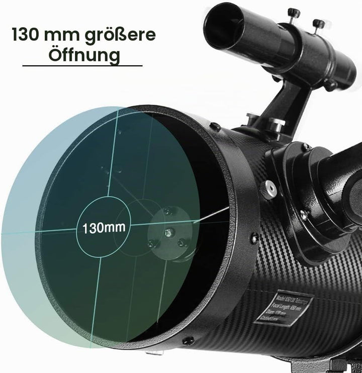Teleskop 130EQ Newton-Reflektor teleskope für Erwachsene, professionelle Teleskope für Erwachsene As