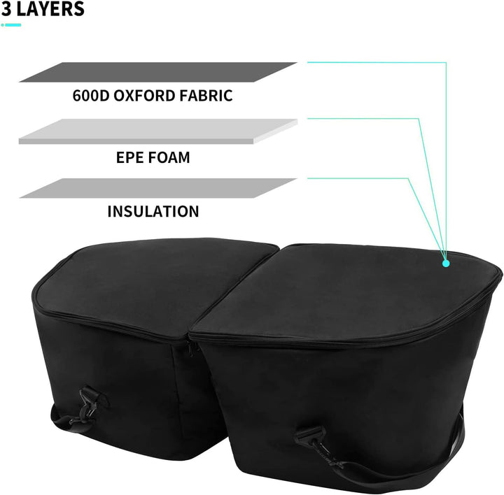 PACEWALKER für Tesla Model 3 2017-2022 Frontgepäcktaschen, für Tesla Model 3 Front Trunk Organizer I