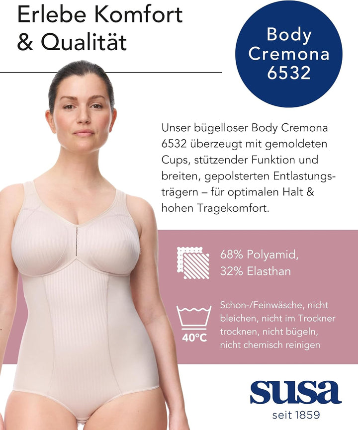 Susa Damen Cremona BH 105E Nude, 105E Nude