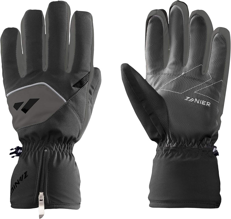 Zanier-Jugend-Handschuhe-REITH.STX Juniors 5 Schwarz, Anthrazit, 5 Schwarz, Anthrazit