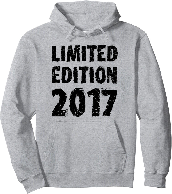 6. Geburtstag Mädchen Jungen 6 Jahre Limited Edition 2017 Pullover Hoodie