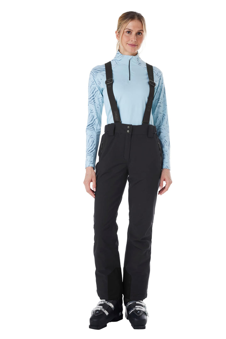 Killtec Damen Funktionshose/Skihose mit abnehmbaren Trägern, Kantenschutz und Schneefang Ksw 249 Wmn