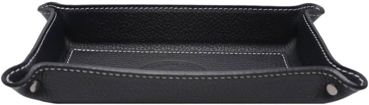 Taschenleerer Leder - Vide Poche - Ledertablett Organizer, Praktische rechteckig Aufbewahrungsbox fü