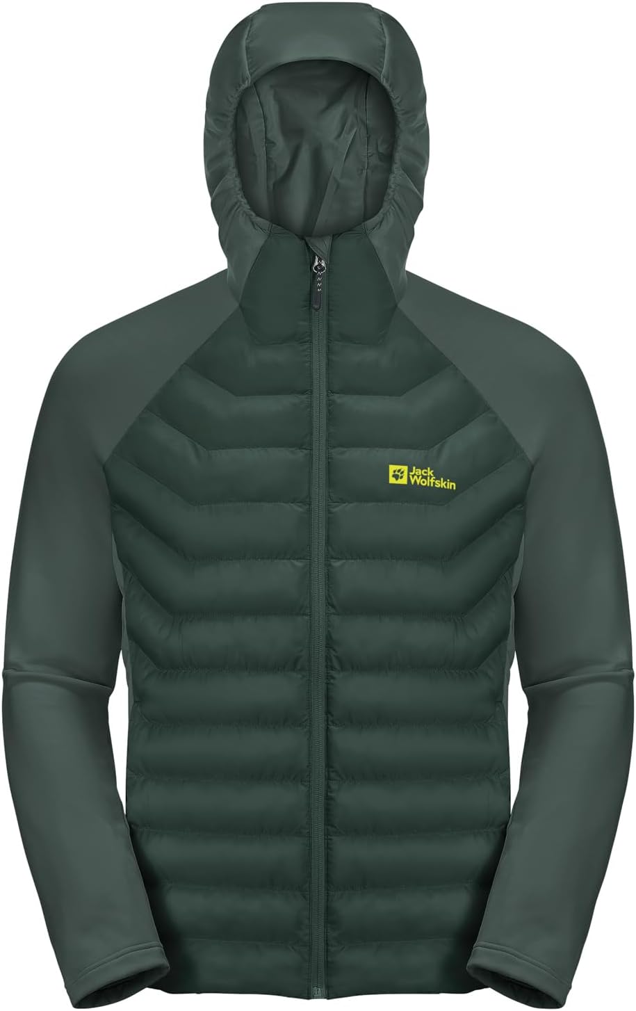 Jack Wolfskin Herren Routeburn Pro Hybrid Jacke S black olive, S black olive