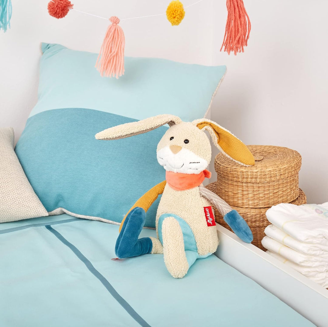sigikid 42851, Patchwork Sweety Kuscheltier, Mehrfarbig/Hase