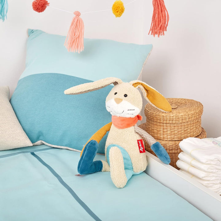 sigikid 42851, Patchwork Sweety Kuscheltier, Mehrfarbig/Hase