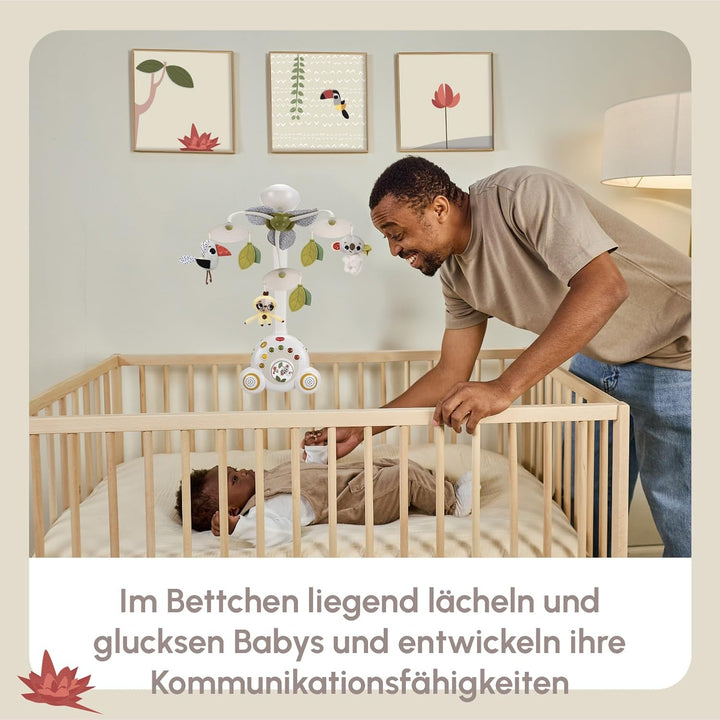 Tiny Love Soothe 'n Groove Mobile, 2-in- Musik Mobile Baby Elektrisch, 0+ Monate, in ein Mobile Baby