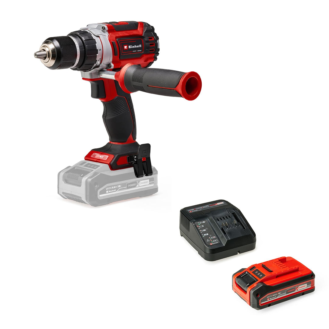 Einhell Professional Akku-Bohrschrauber TP-CD 18/60 Li BL Power X-Change (18 V, bürstenloser Motor,