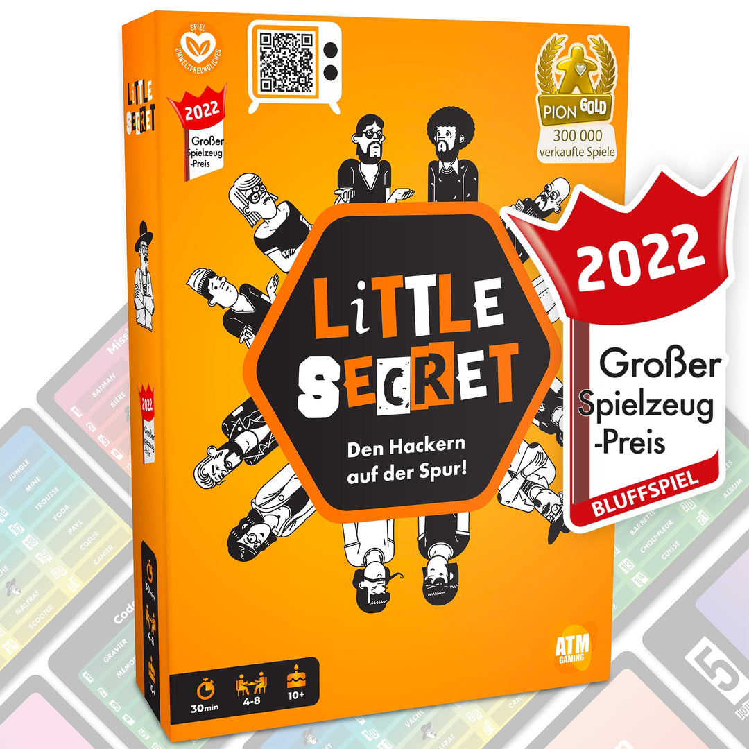 Little Secret - Den Hackern auf der Spur! Bluff, Kreativität, Wortassoziationen und Verdächtigungen!