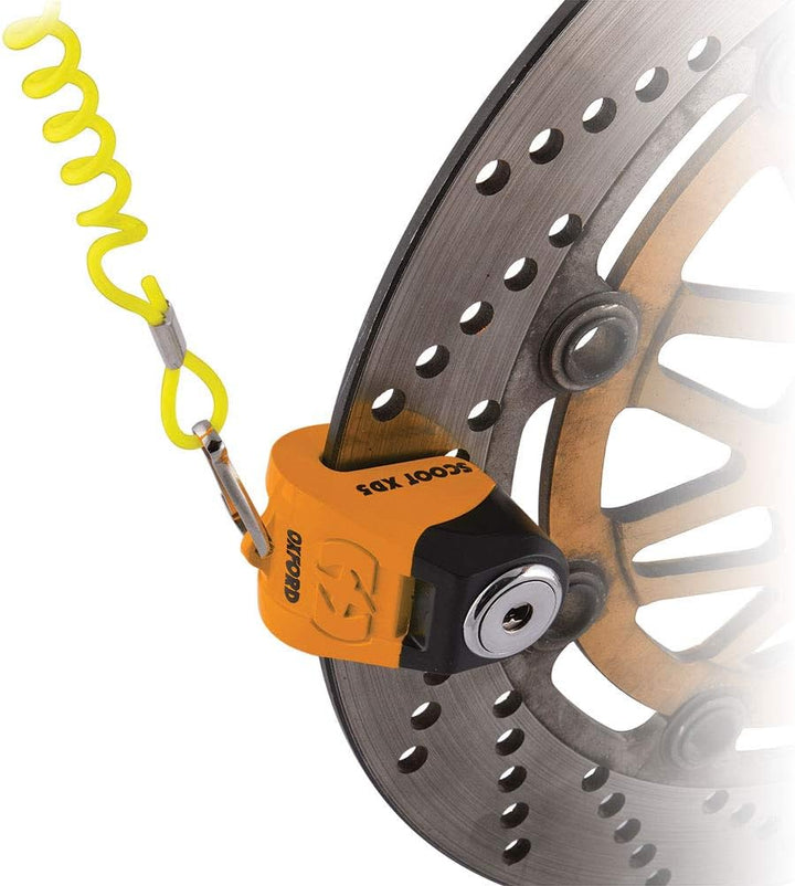 Oxford LK260 XD5 Disc-Sperre 5mm pin, Gelb Yellow, Yellow