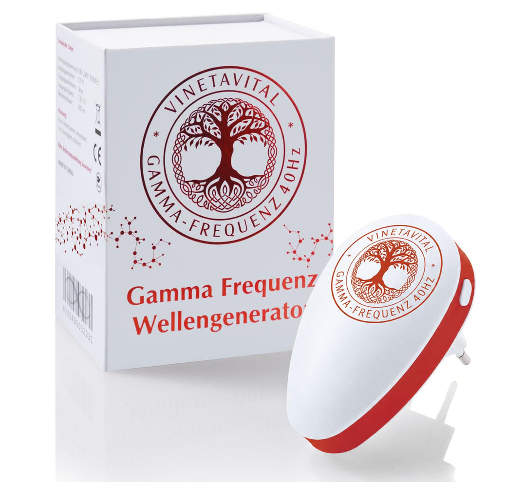 Gamma Wellengenerator 40 Hz Plug-in – Stationärer Frequenzgenerator | Kompakt, Dauerhaft aktiv