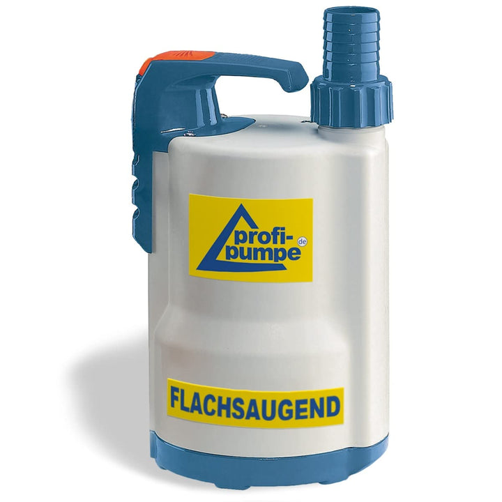 Flachsaugende Schmutzwasser Tauchpumpe DRAINAGEPUMPE FÄKALIENPUMPE TROPFKÖRPERPUMPE DRAIN-TOP-2-370